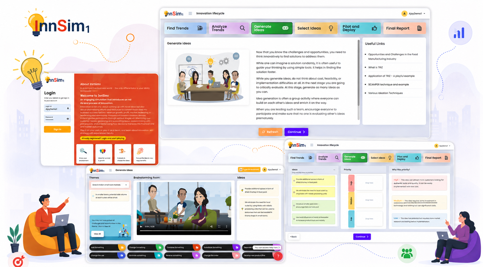 InnSim Dashboard